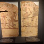 Lastre terracotta dipinte etruschi 